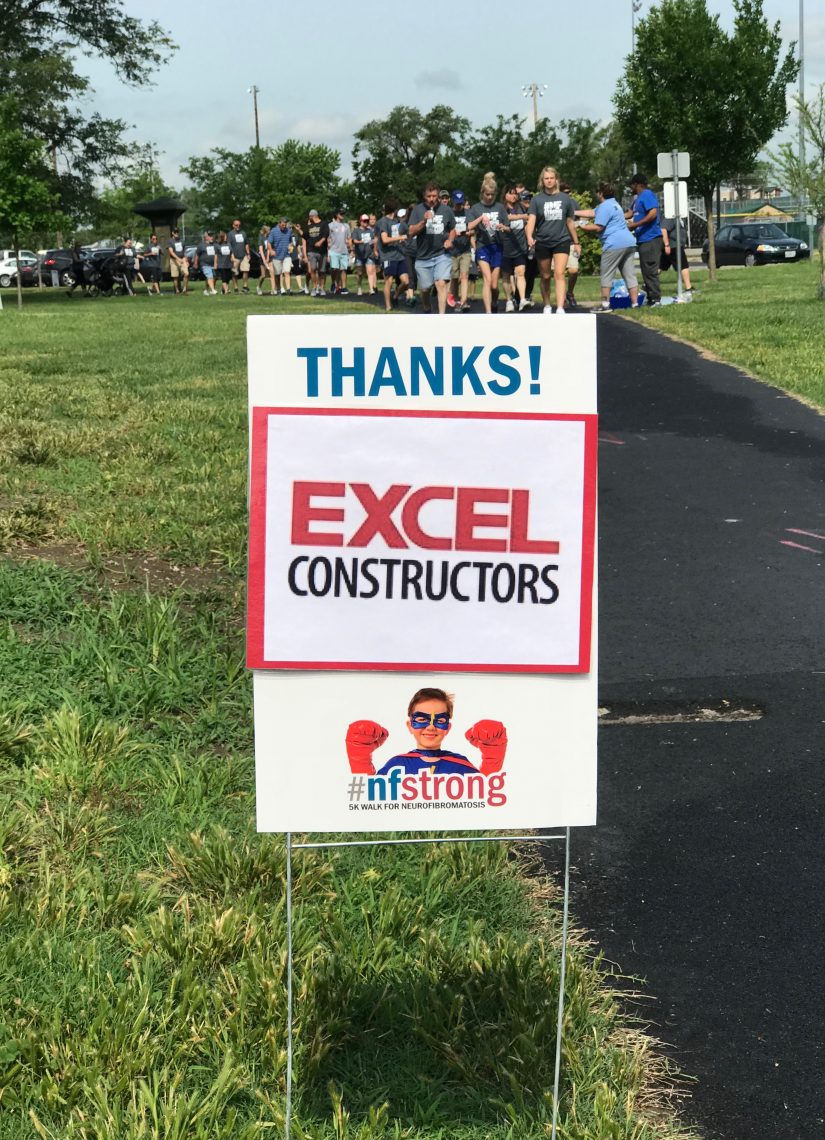 Excel Sponsors NF Walk 2018 - Excel Constructors